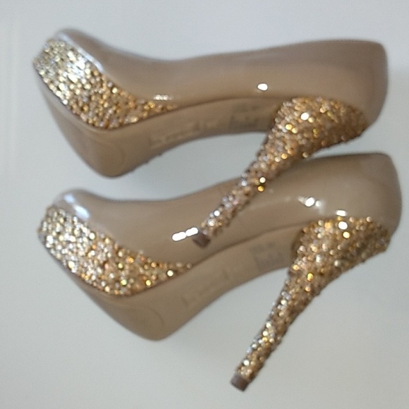 Platform Custom design Crystal shoes - Picture 7 of 17